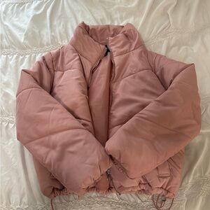 Blush Puffer Jacket